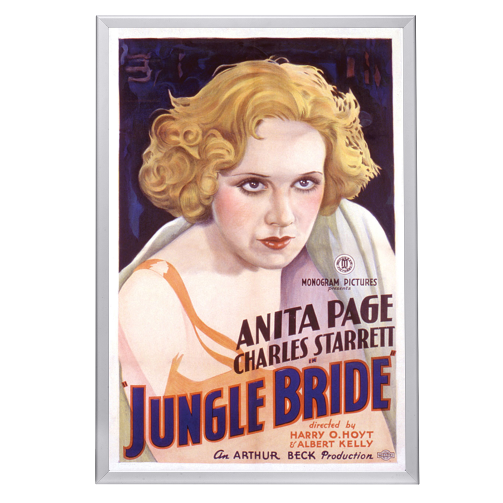 "Jungle Bride" (1933) Framed Movie Poster