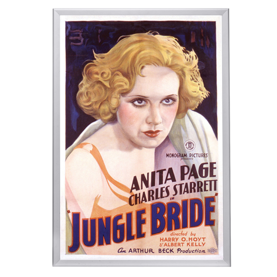 "Jungle Bride" (1933) Framed Movie Poster