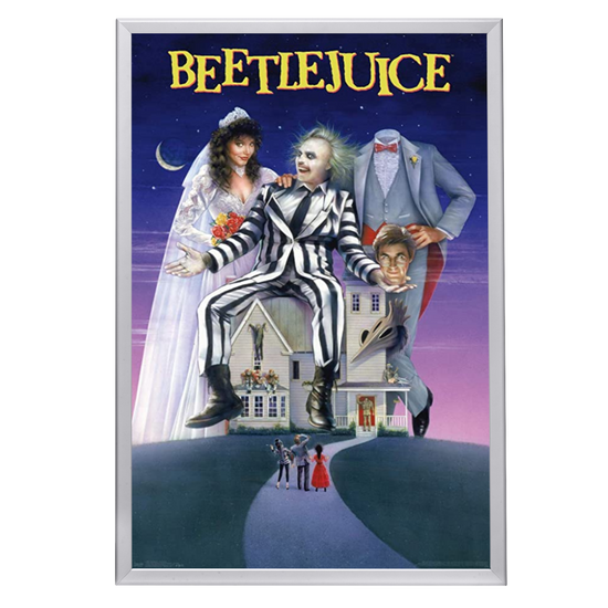 "Beetle Juice" (1988) Framed Movie Poster