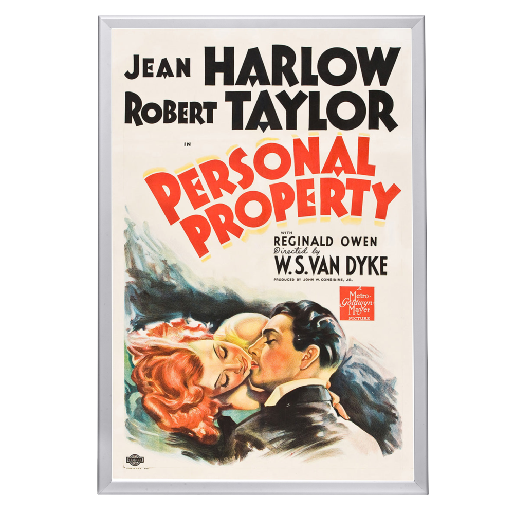 "Personal Property" (1937) Framed Movie Poster