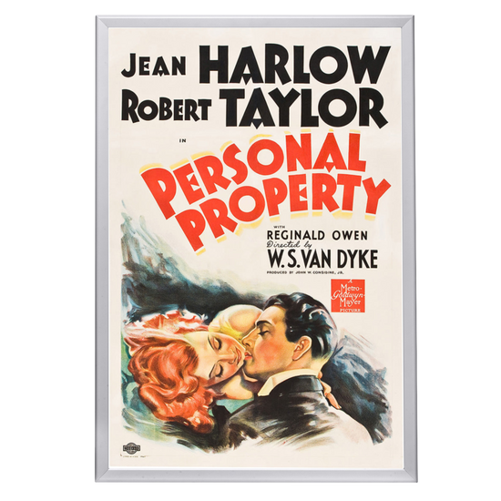 "Personal Property" (1937) Framed Movie Poster