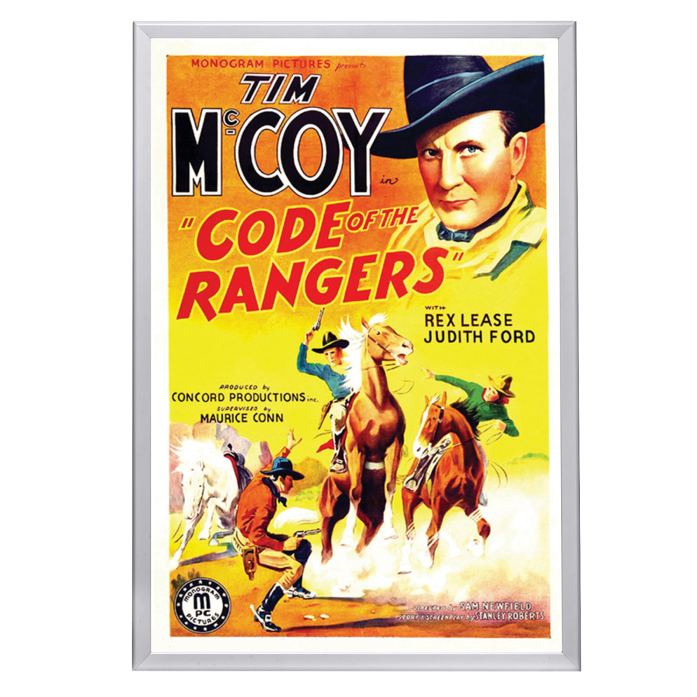 "Code Of The Rangers" (1938) Framed Movie Poster