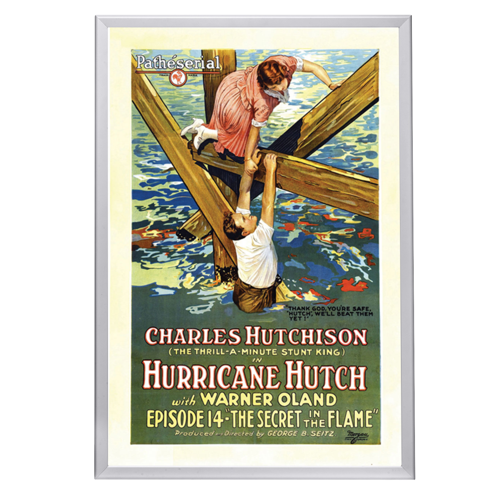 "Hurricane Hutch" (1921) Framed Movie Poster