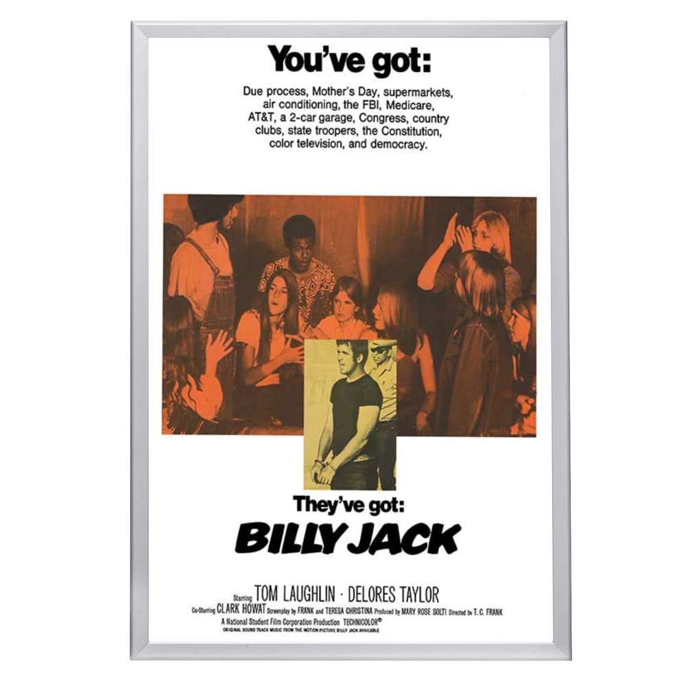 "Billy Jack" (1971) Framed Movie Poster