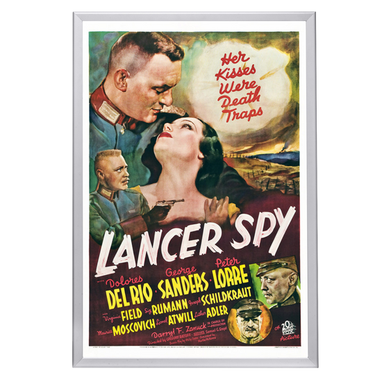 "Lancer Spy" (1937) Framed Movie Poster