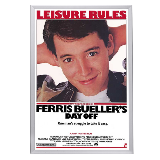 "Ferris Bueller's Day Off" (1986) Framed Movie Poster