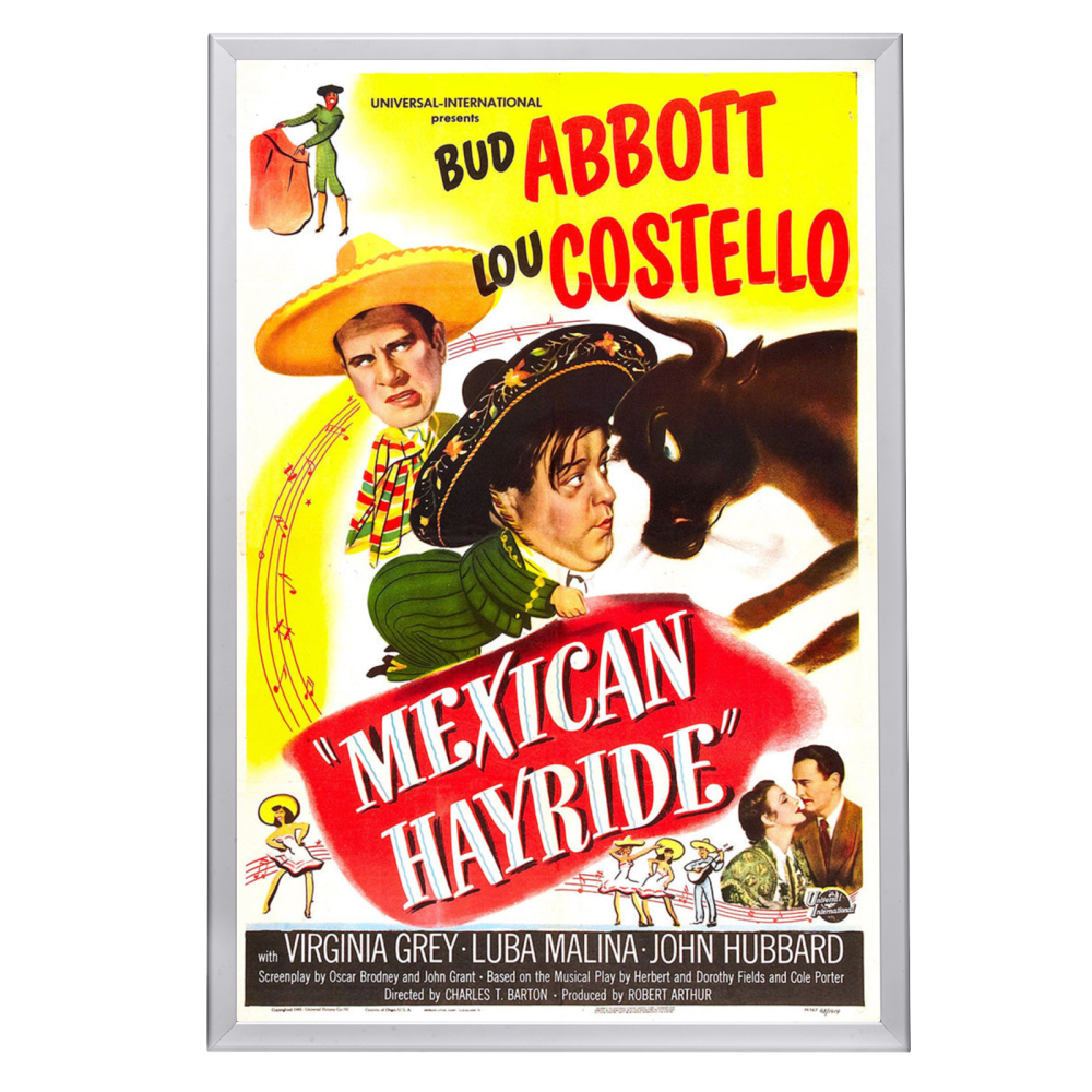 "Mexican Hayride" (1948) Framed Movie Poster