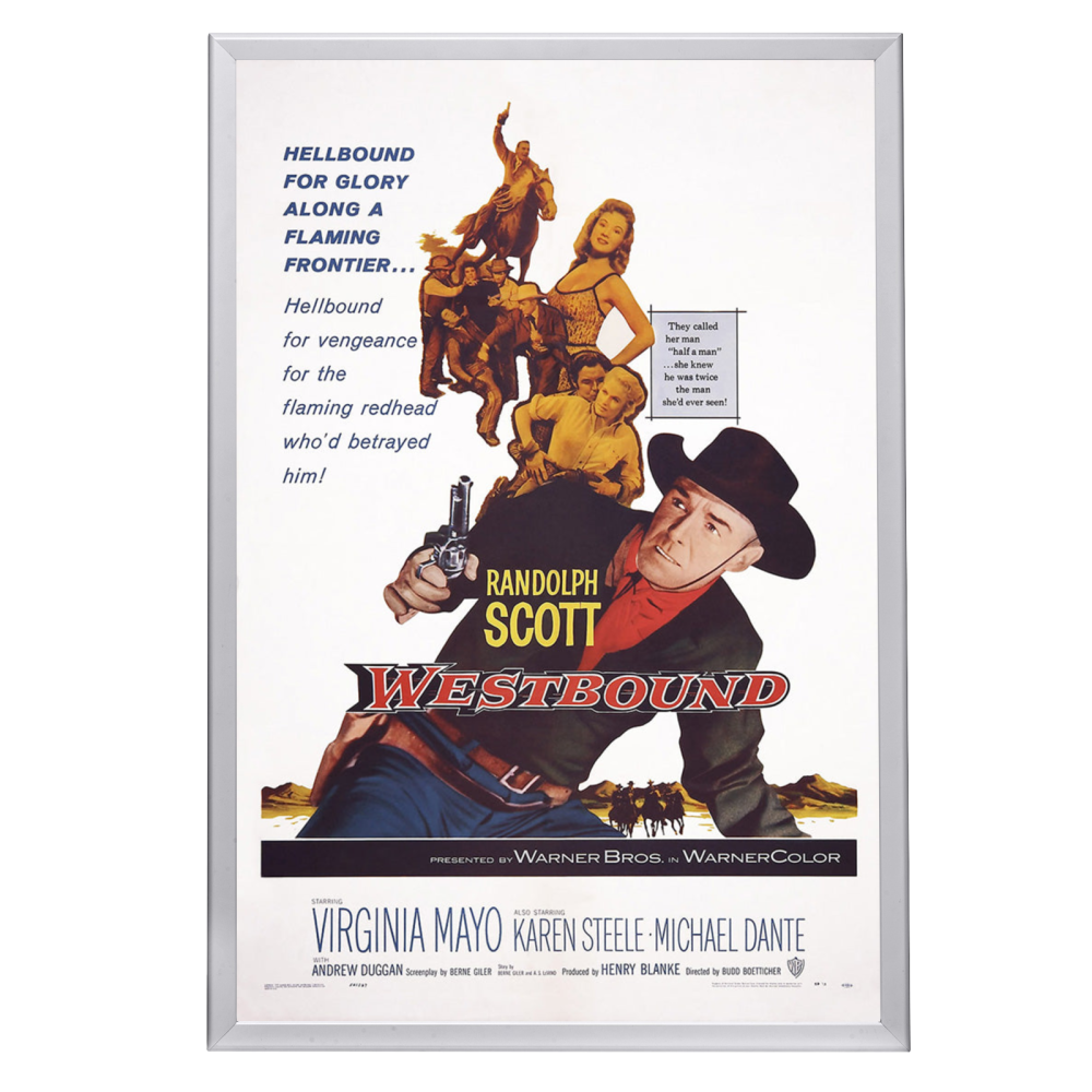 "Westbound" (1959) Framed Movie Poster