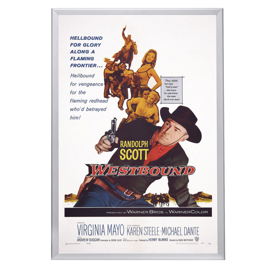 "Westbound" (1959) Framed Movie Poster