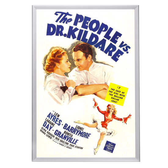 "People Vs. Dr. Kildare" (1941) Framed Movie Poster