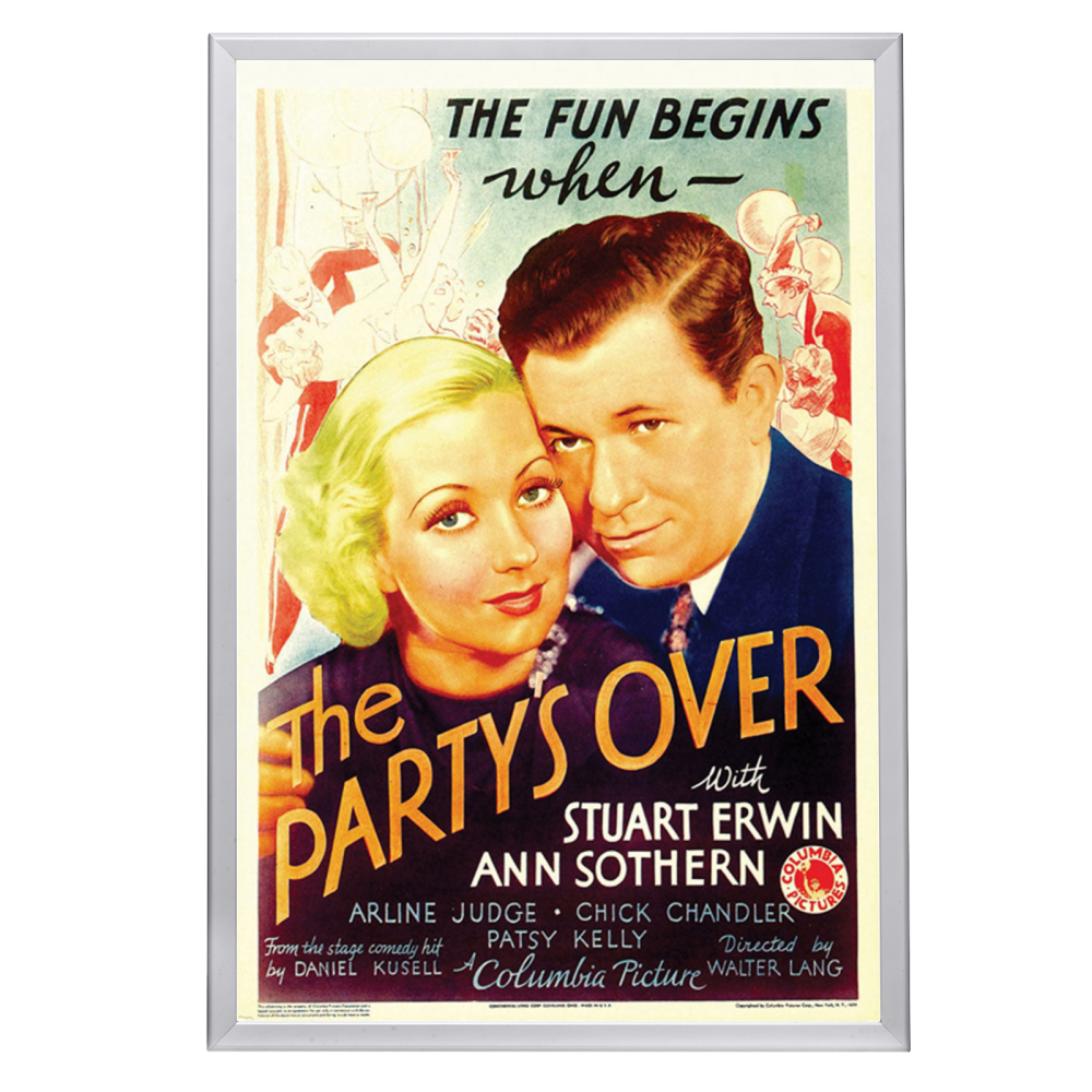 "Party's Over" (1934) Framed Movie Poster