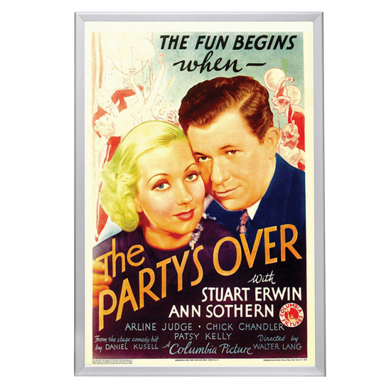 "Party's Over" (1934) Framed Movie Poster