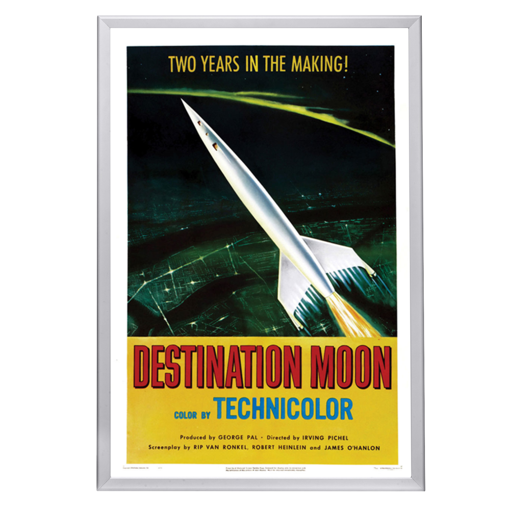 "Destination Moon" (1950) Framed Movie Poster