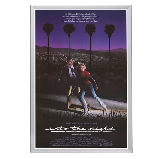 "Into the Night" (1985) Framed Movie Poster