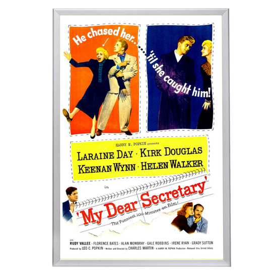 "My Dear Secretary" (1949) Framed Movie Poster