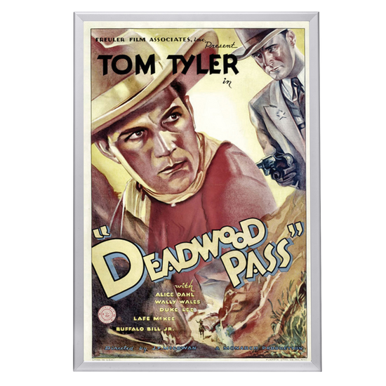 "Deadwood Pass" (1933) Framed Movie Poster