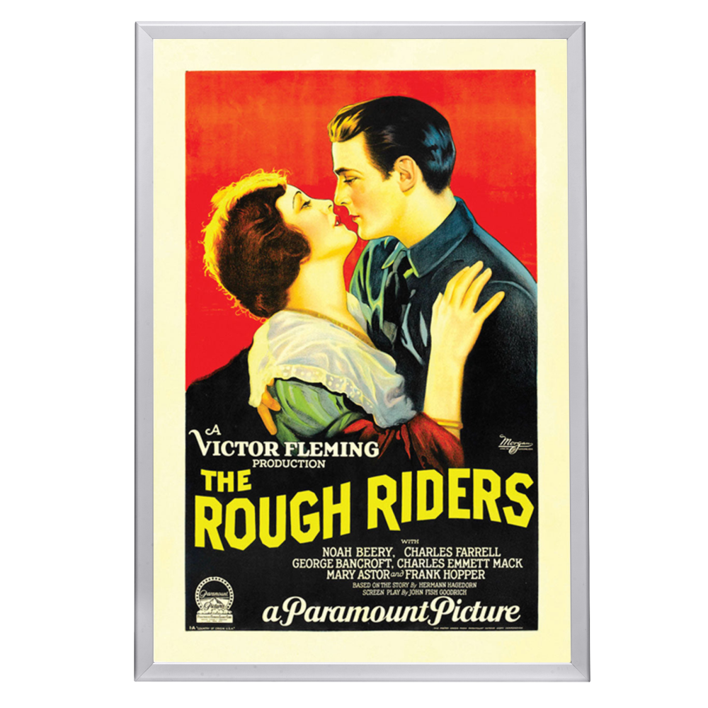 "Rough Riders" (1927) Framed Movie Poster