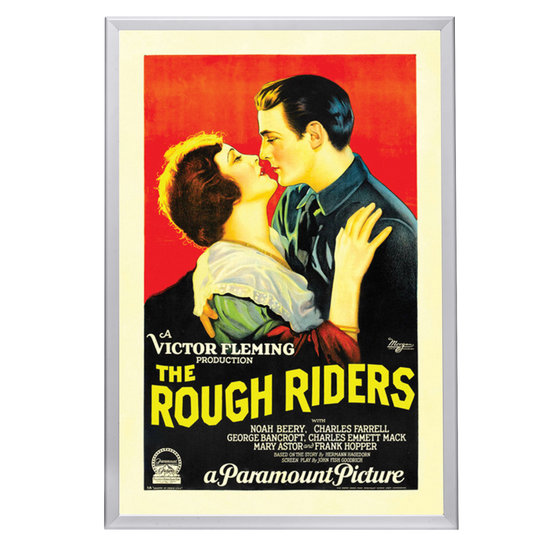 "Rough Riders" (1927) Framed Movie Poster