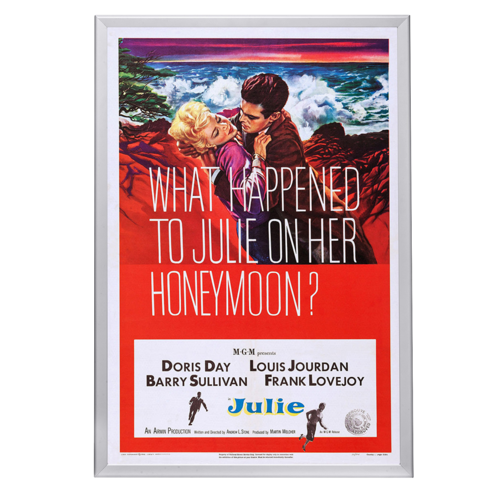 "Julie" (1956) Framed Movie Poster