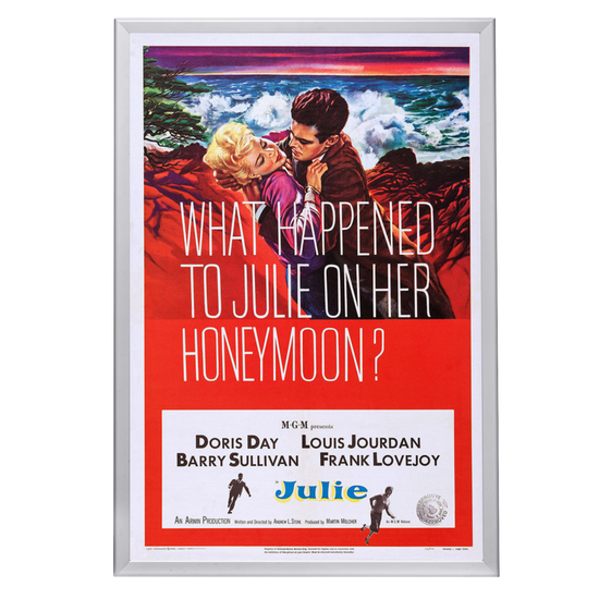 "Julie" (1956) Framed Movie Poster