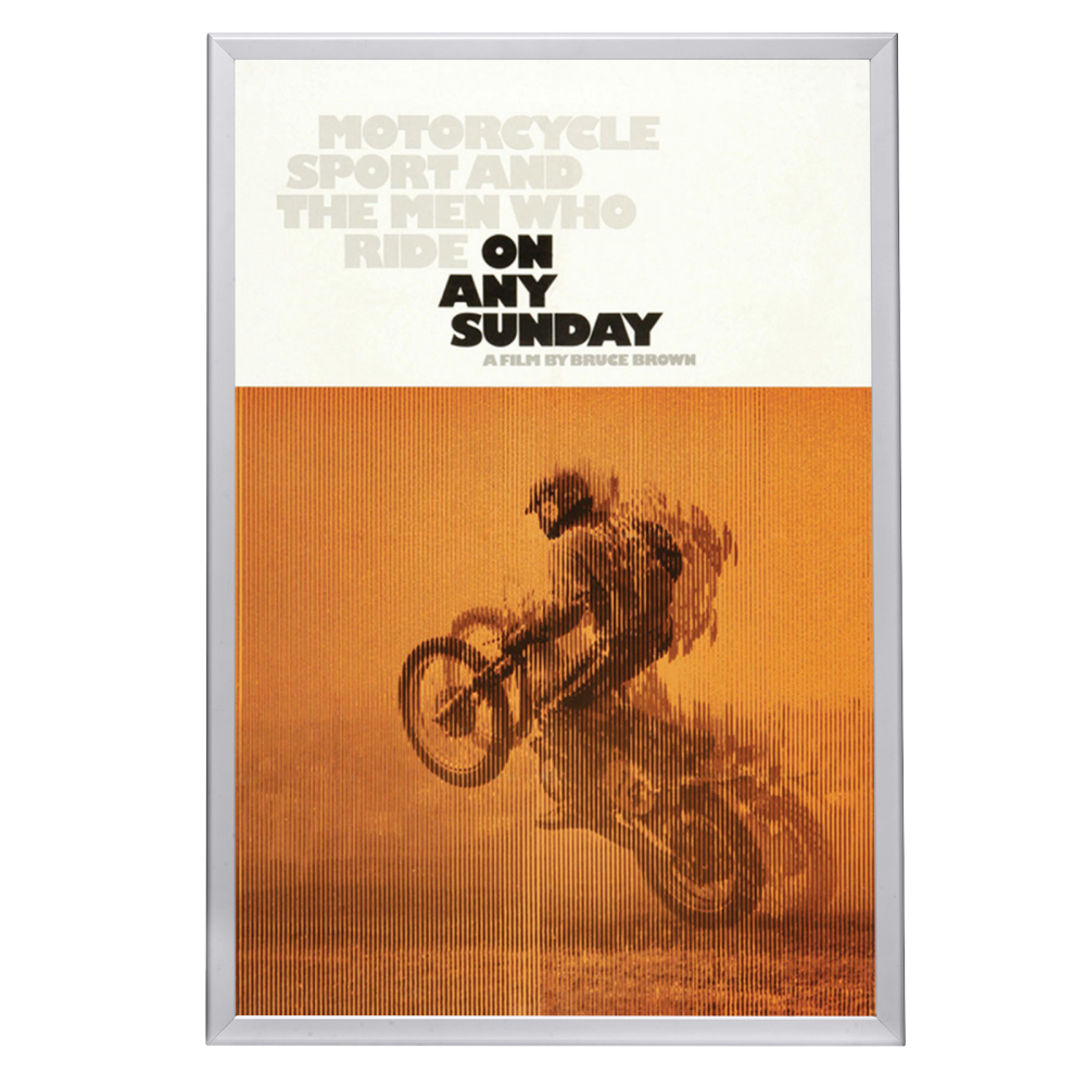 "On Any Sunday" (1972) Framed Movie Poster