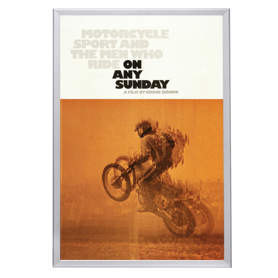 "On Any Sunday" (1972) Framed Movie Poster