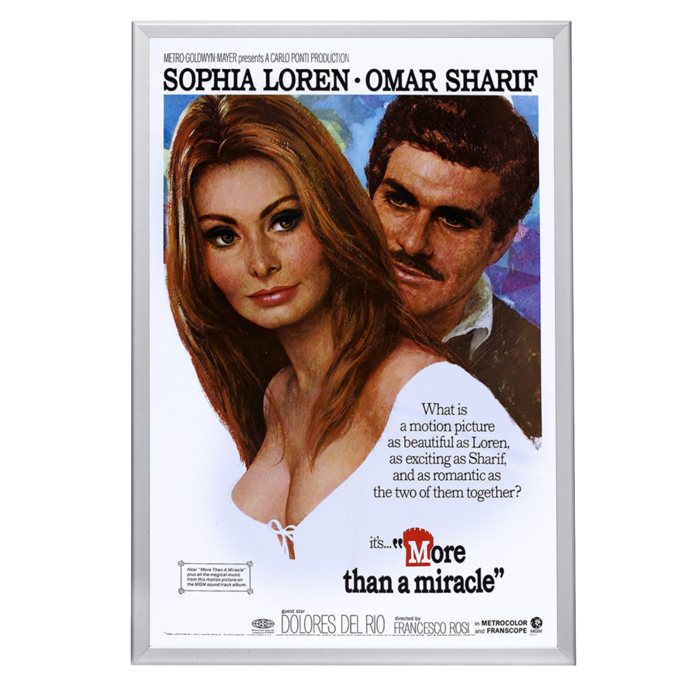 "More Than A Miracle" (1967) Framed Movie Poster