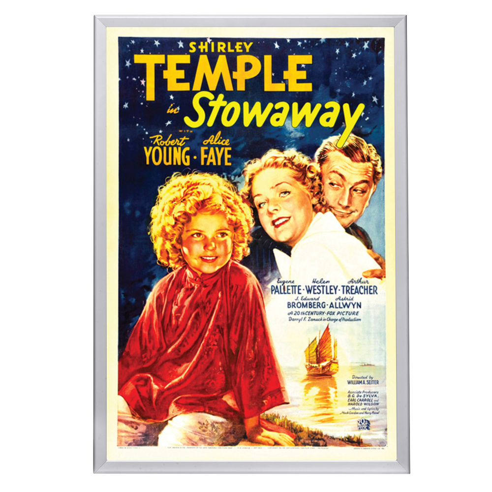 "Stowaway" (1936) Framed Movie Poster