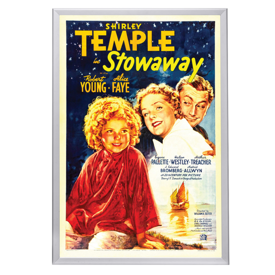 "Stowaway" (1936) Framed Movie Poster