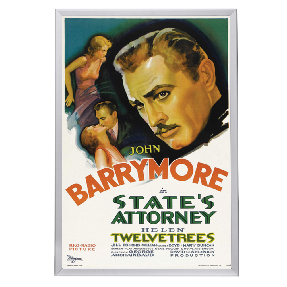 "State's Attorney" (1932) Framed Movie Poster