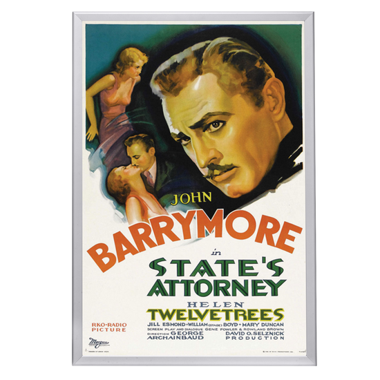 "State's Attorney" (1932) Framed Movie Poster