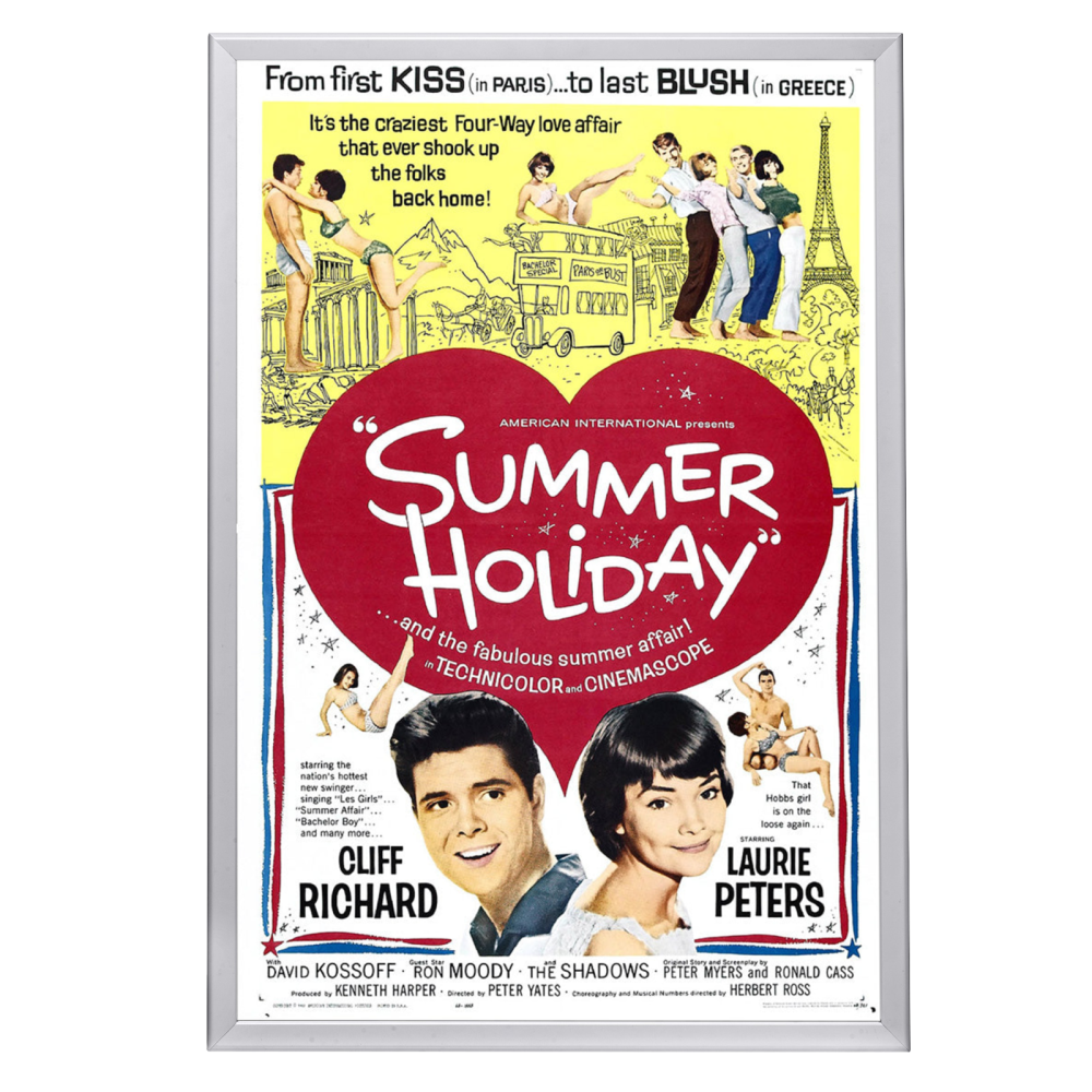 "Summer Holiday" (1963) Framed Movie Poster