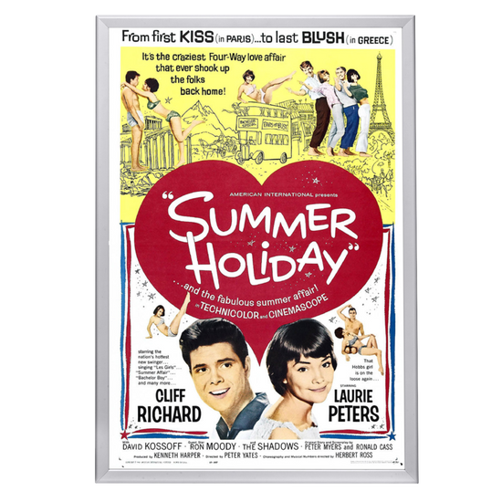 "Summer Holiday" (1963) Framed Movie Poster