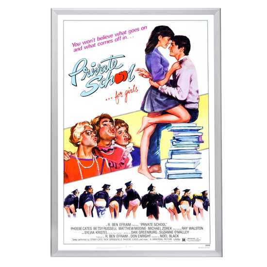 "Private School" (1983) Framed Movie Poster