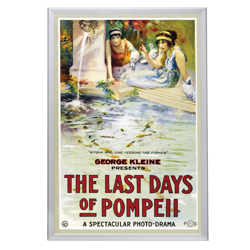 "Last Days Of Pompeii" (1913) Framed Movie Poster