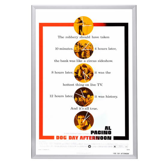 "Dog Day Afternoon" (1975) Framed Movie Poster