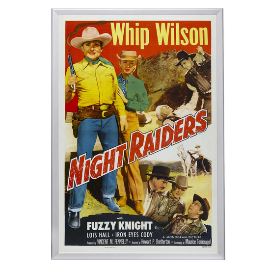 "Night Raiders" (1952) Framed Movie Poster