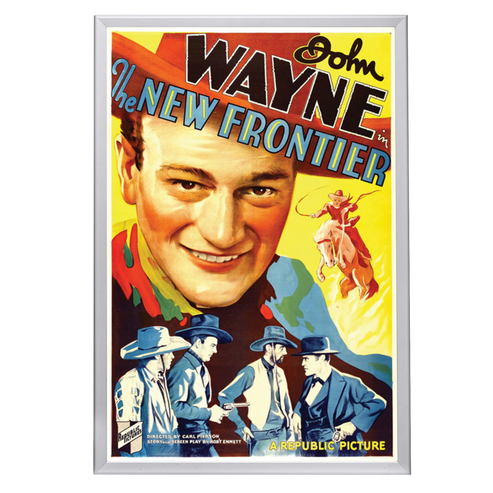 "New Frontier" (1939) Framed Movie Poster