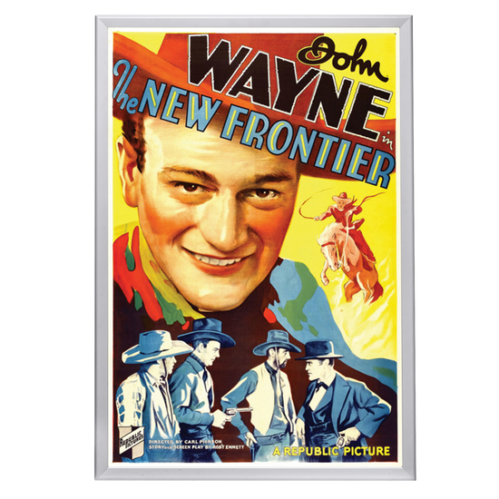 "New Frontier" (1939) Framed Movie Poster