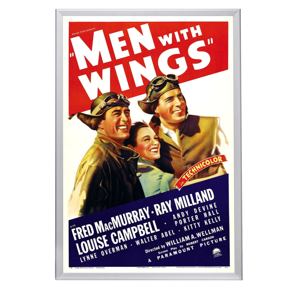 "Men With Wings" (1938) Framed Movie Poster