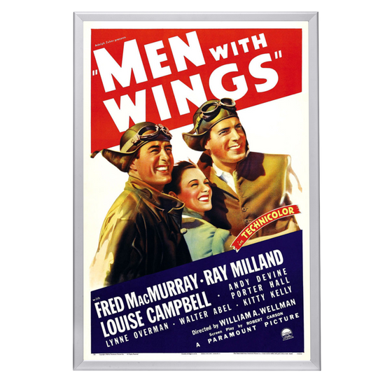 "Men With Wings" (1938) Framed Movie Poster