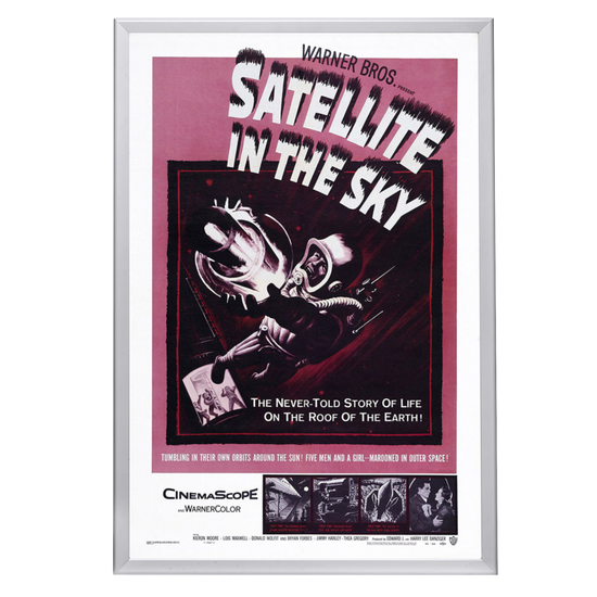 "Satellite In The Sky" (1956) Framed Movie Poster