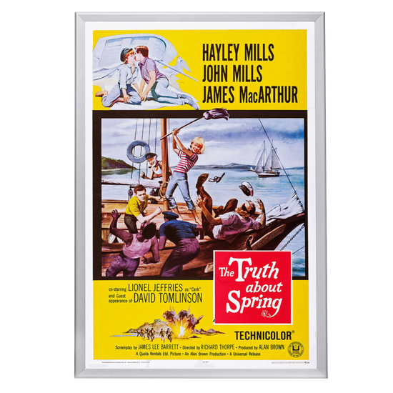 "Truth About Spring" (1964) Framed Movie Poster