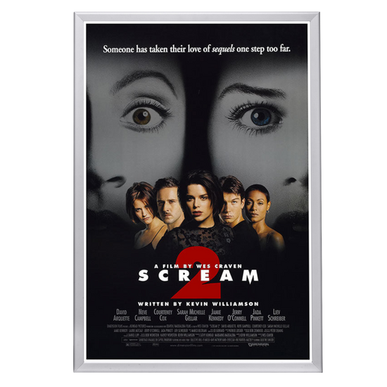 "Scream 2" (1997) Framed Movie Poster