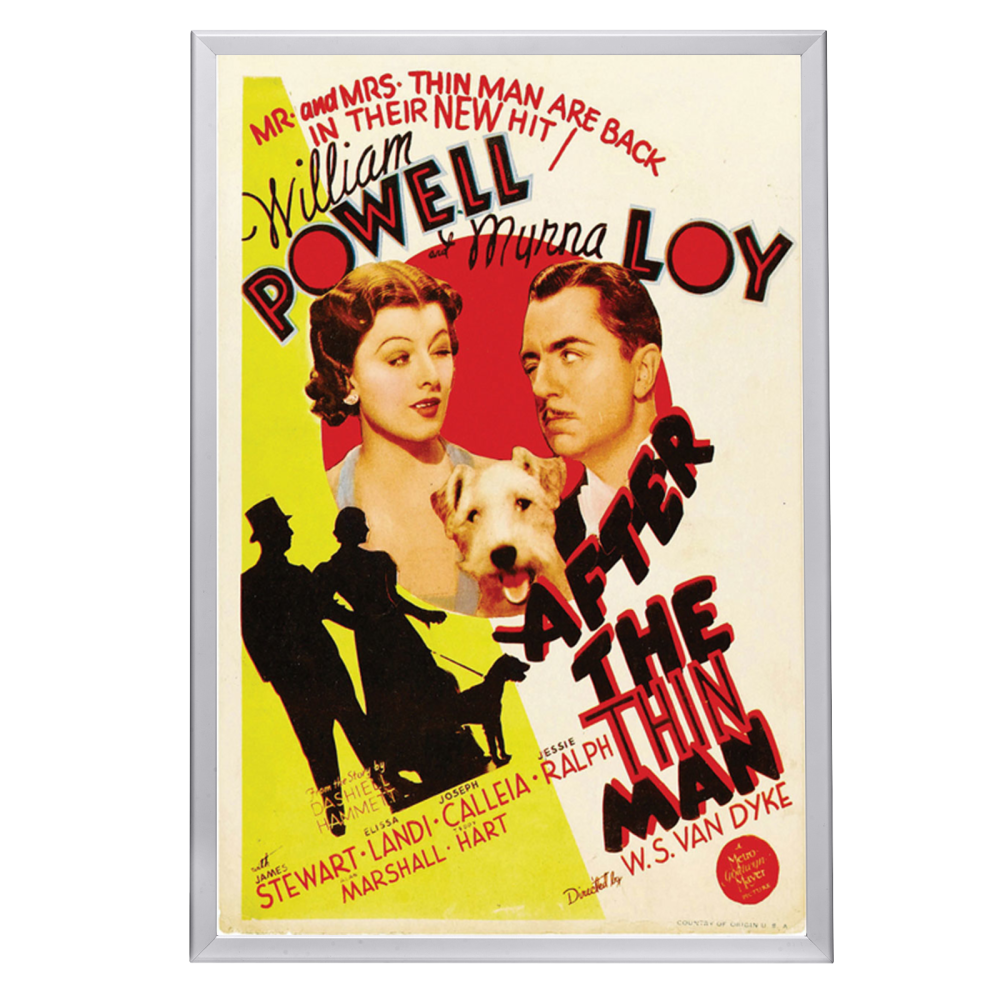 "After The Thin Man" (1936) Framed Movie Poster