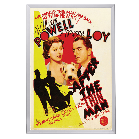 "After The Thin Man" (1936) Framed Movie Poster