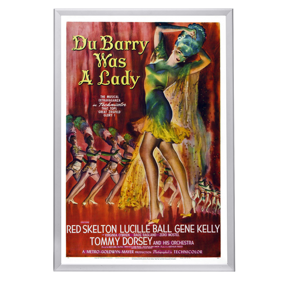 "Du Barry Was A Lady" (1943) Framed Movie Poster