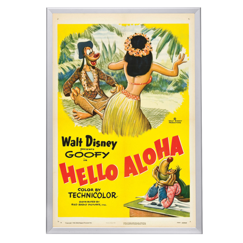 "Hello Aloha" (1952) Framed Movie Poster