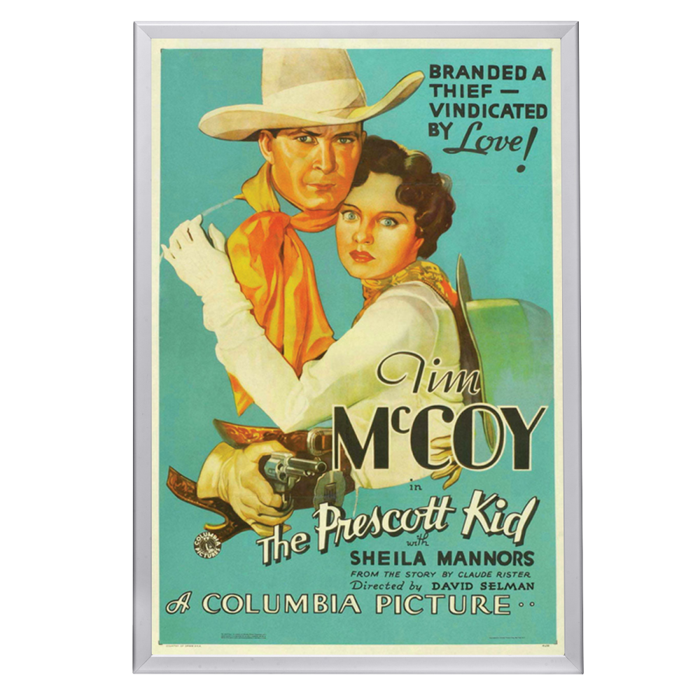 "Prescott Kid" (1934) Framed Movie Poster