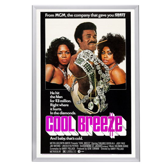 "Cool Breeze" (1972) Framed Movie Poster